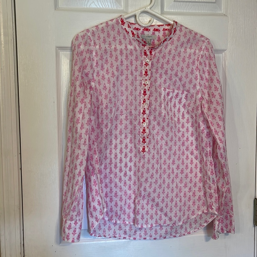 Pink Floral Women's Top